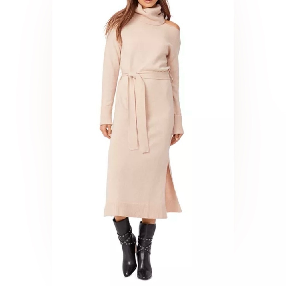 PAIGE Raundi Cold Shoulder Sweater Dress - Picture 2 of 8